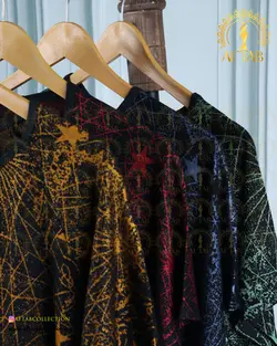 ست تیشرت شلوار ستاره ای سایزبزرگ