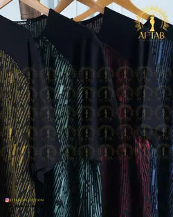 ست تیشرت و شلوار طرحدار سایزبزرگ 4443