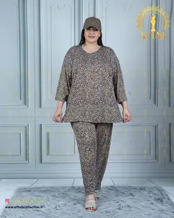 ست راحتی پلنگی سایزبزرگ 4456