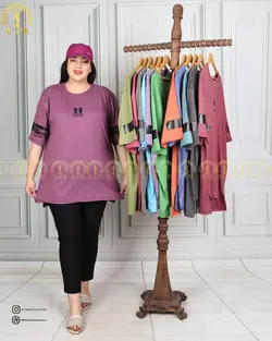 تیشرت راحتی اسپرت سایزبزرگ 4548