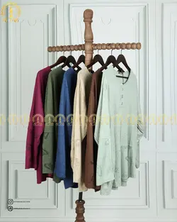 بلوز راحتی نایک جلو دکمه سایزبزرگ 4448