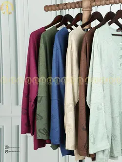 بلوز راحتی نایک جلو دکمه سایزبزرگ 4448