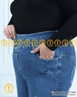 جین جذب گندار2 دکمه سایزبزرگ 4763