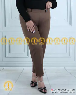 شلوار مازراتی راسته رنگی سایزبزرگ 4754