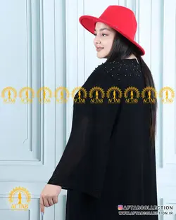 پیراهن مجلسی نگین مروارید سایزبزرگ 4752