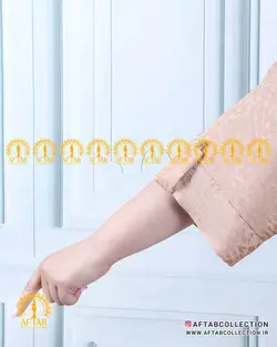 شومیز پایین گره طرحدار سایزبزرگ 4822