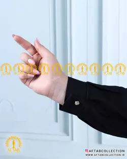 شومیز سرشانه نگین سایزبزرگ 4825