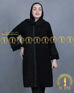 مانتو کریشه مجلسی ترکیبی فکورا سایزبزرگ