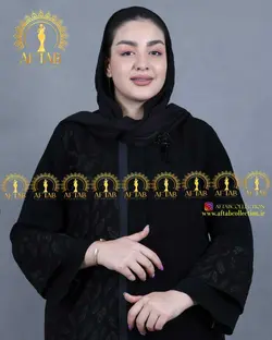 مانتو کریشه مجلسی ترکیبی فکورا سایزبزرگ