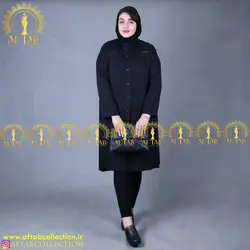 مانتو تنسل اداری دانشجویی سایزبزرگ