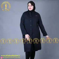 مانتو تنسل اداری دانشجویی سایزبزرگ