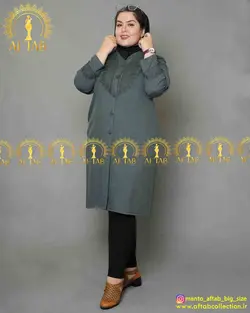 مانتو اداری شانتون دونخ سایزبزرگ