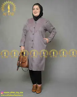 مانتو اداری شانتون دونخ سایزبزرگ