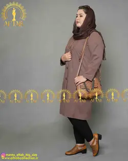 مانتو اداری شانتون دونخ سایزبزرگ