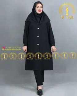 مانتو رسمی اداری اسکودا سایز بزرگ