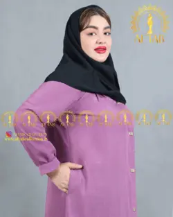 مانتو رسمی اداری اسکودا سایز بزرگ