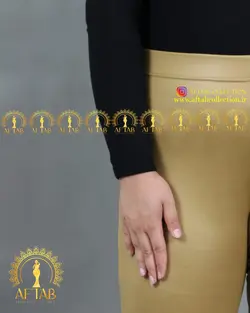 شلوارچرم دمپا گشاد سایز بزرگ