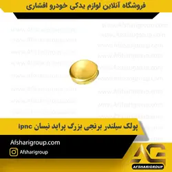 پولک سیلندر برنجی بزرگ پراید نیسان ipnc کد1755