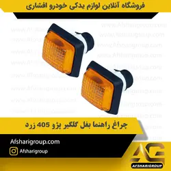 چراغ راهنما بغل گلگیر پژو 405 نارنجی 2819