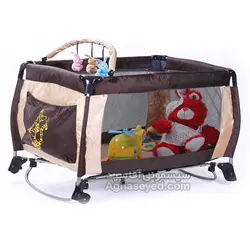 تخت و پارک بازی کودک کاپرا