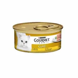 کنسرو گربه با طعم مرغ گورمت Gourmet