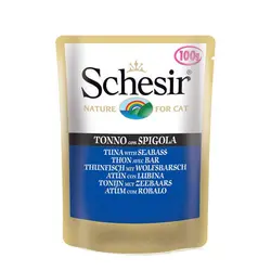 پوچ گربه شسیر با طعم تن ماهی _ schesir