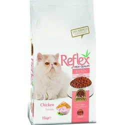 غذای خشک بچه گربه رفلکس با طعم مرغ _ Reflex
