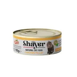 کنسرو گربه شایر با طعم فیله مرغ _ Shayer