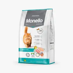 غذای خشک گربه مونلو مدل هربال Monello _ Hairball