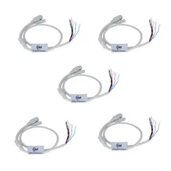 کابل تعمیر دوربین مداربسته تحت شبکه الکترومن مدل C001 بسته 5 عددی