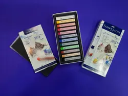 پاستل گچی فابرکاستل 12رنگ