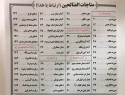 خرید کتاب مناجات الصالحین (زیر قیمت ) - کتاب هادی