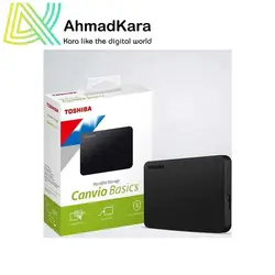 هارد اکسترنال توشیبا ظرفیت 2 ترابایت مدل Canvio Basics