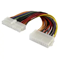 قیمت و خرید کابل تبدیل برق 20 پین به 24 پین | اهوراشاپ