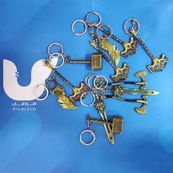 قیمت و خرید جاکلیدی طرح تبر مدل Kratos | اهوراشاپ