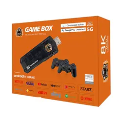 قیمت و خرید کنسول بازی + اندروید باکس مدل Game Box 8K Ultra HD ظرفیت 64 گیگ | اهوراشاپ