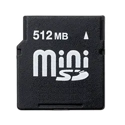 کارت حافظه miniSD ظرفیت 256 مگابایت | اهوراشاپ