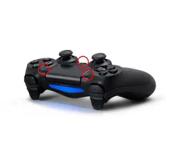 دکمه استارت ، آپشن و Share دسته PS4