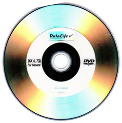 DVD خام دیتا لایف