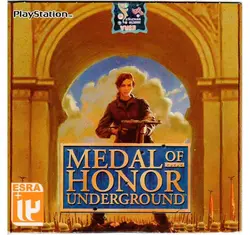 بازی MEDAL OF HONOR underground ps1