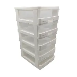 کشو پلاستیکی دل آسا 5 کشو مدل D123-A5-TW5