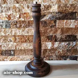 پایه آباژور چوبی - پایه آباژور خام