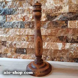 پایه آباژور چوبی - پایه آباژور خام