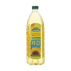 روغن مایع آفتابگردان فامیلا غنی شده با ویتامین A و D3 فامیلا - 810 گرم