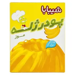 پودر ژله موز شیبابا - 100 گرم