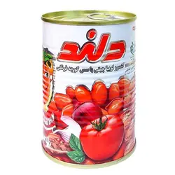 کنسرو لوبیا چیتی با سس گوجه فرنگی دلند - 380 گرمی