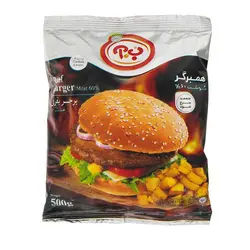همبرگر 60% گوشت ب.آ - مقدار 500 گرم
