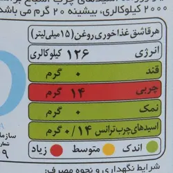 روغن مایع آفتابگردان حاوی ویتامین دی و ای لادن - 1.35 کیلوگرم
