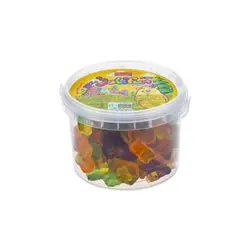 پاستیل میوه ای مخلوط سطلی شیرین عسل - 100گرم