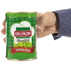 کنسرو نخود سبز دلپذیر - 420 گرم